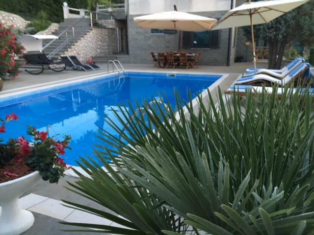 Luxury Apartment With Private Pool And 2 Bedrooms In Villa Opatija Bay View Kültér fotó
